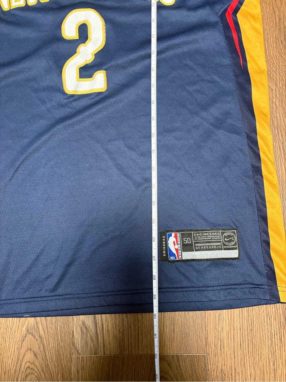 Nike New Orleans Pelicans Lonzo Ball Men’s Basketball Jersey - Picture 5 of 7